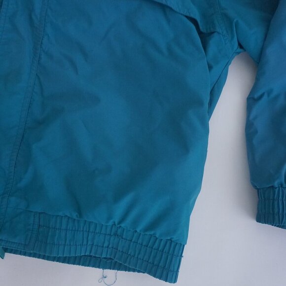Vintage '90S Columbia Sports Teal Purple Fleece Removable Liner Winter Jacket L - Picture 6 of 12